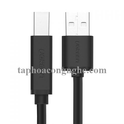 Ugreen 10329 5M màu Đen Cáp USB 2.0 sang USB B máy in US104 30010329